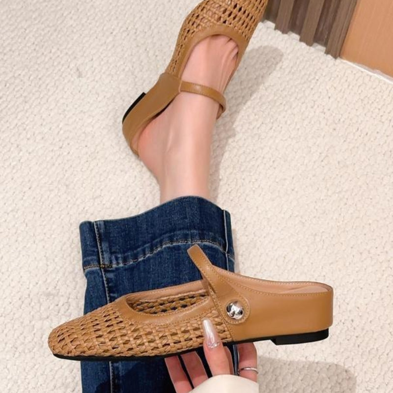 Skye | Orthopedic Open Toe Flats