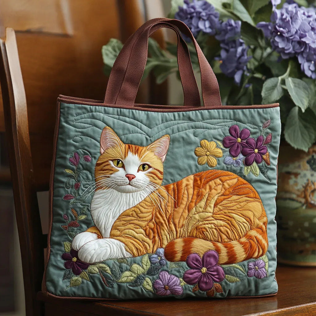 Artisan Tote - Orange Cat