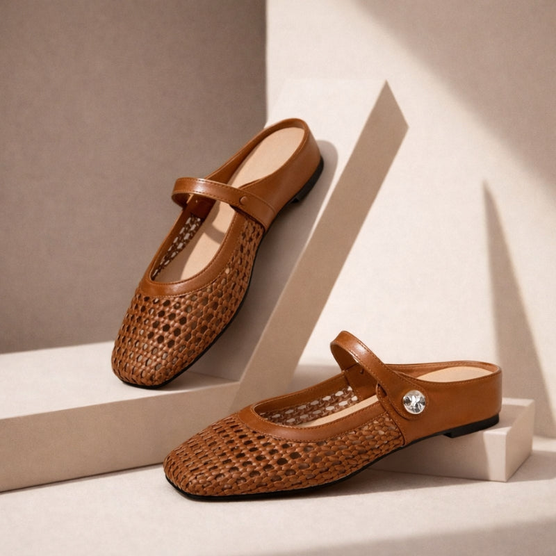 Skye | Orthopedic Open Toe Flats