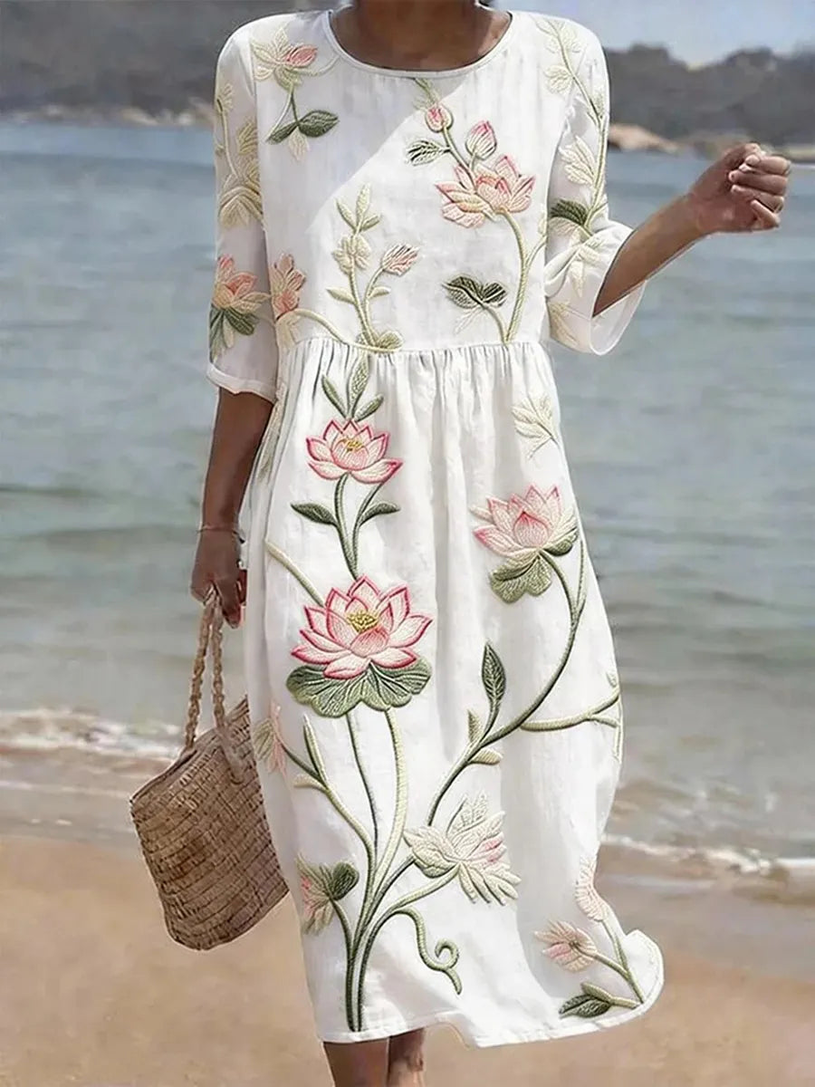 Chloe | Elegant Floral Dress