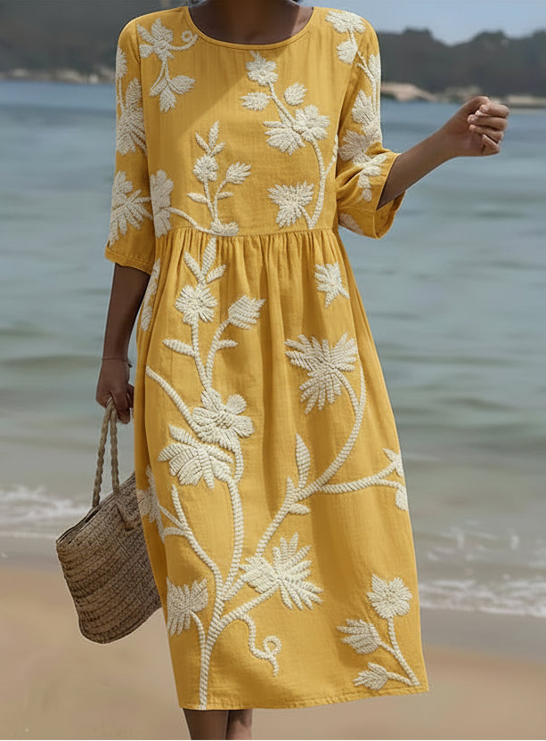 Lauren | Elegant Floral Dress