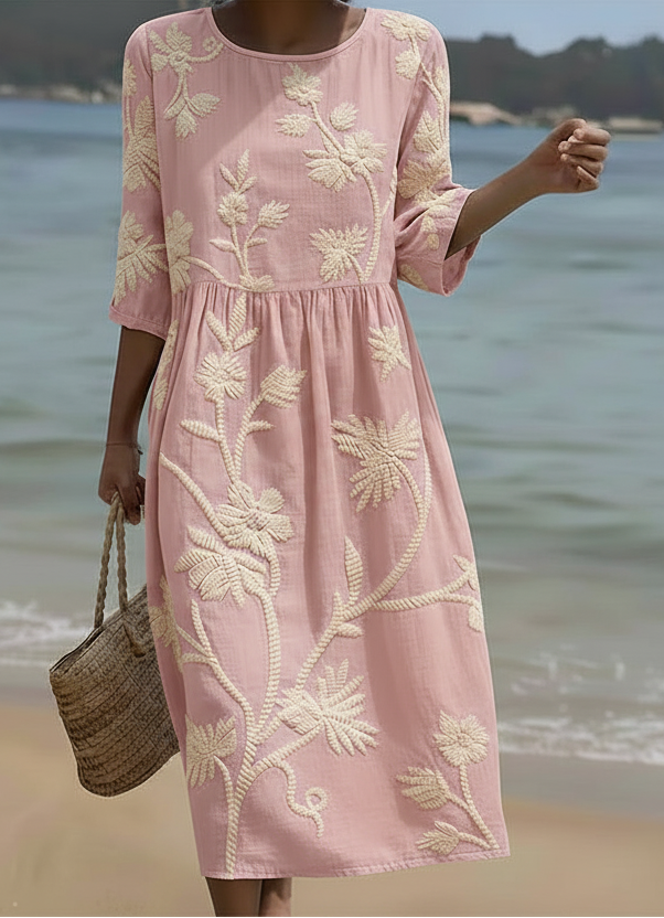 Brianna | Elegant Floral Dress