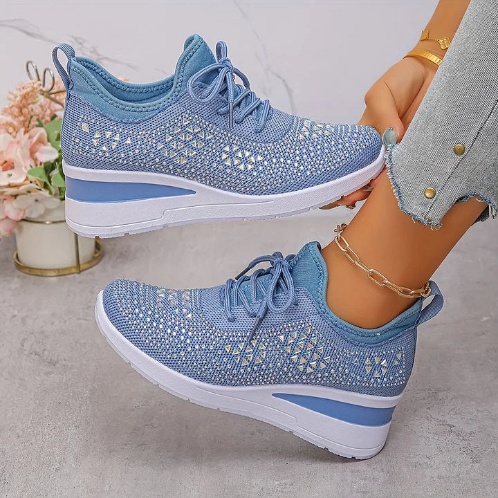 Kylie | Lightweight Lace Up Sneakers
