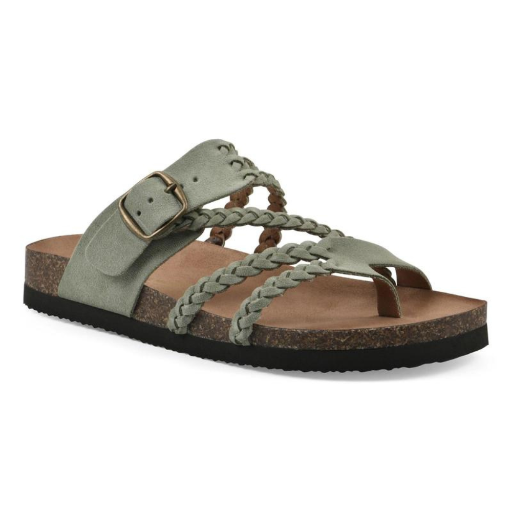 Hayleigh | Braided Cork Sandals