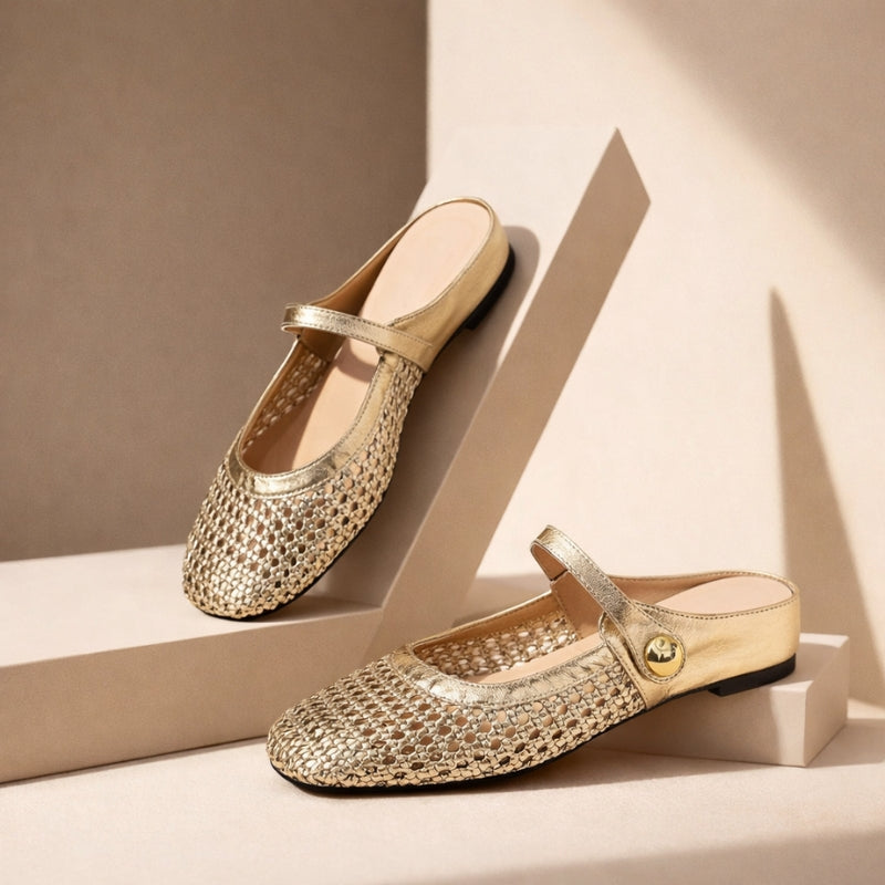 Skye | Orthopedic Open Toe Flats