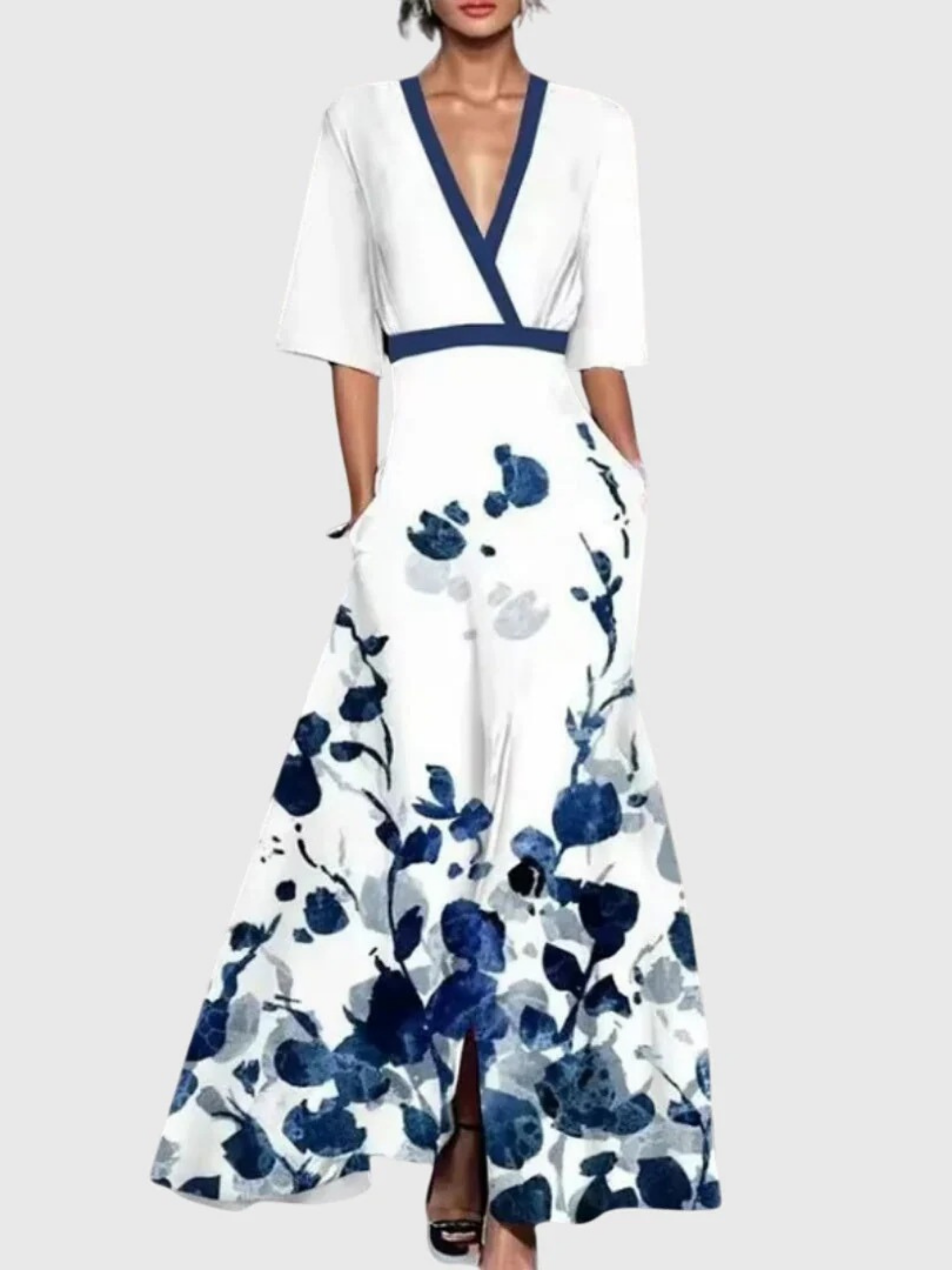 Christelle | Elegant Spring Maxi Dress-