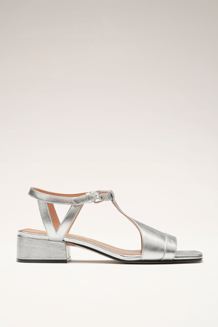Faye - Silver Summer Sandals