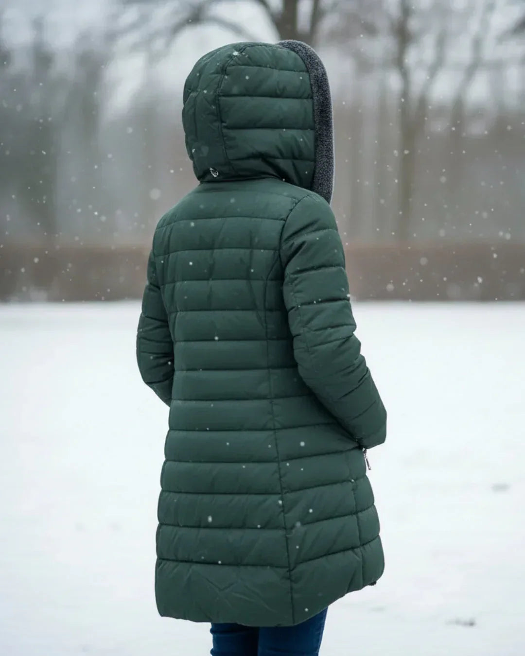 Nicole - Warm Hooded Winter Jacket
