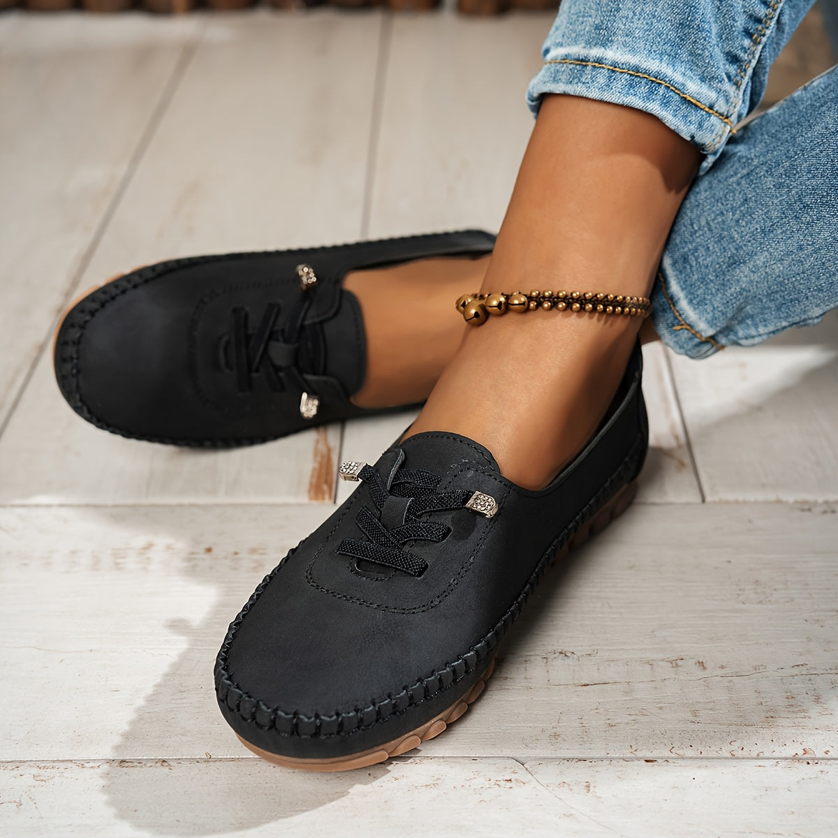 Laura™ – Soft moccasins with full orthopedic support