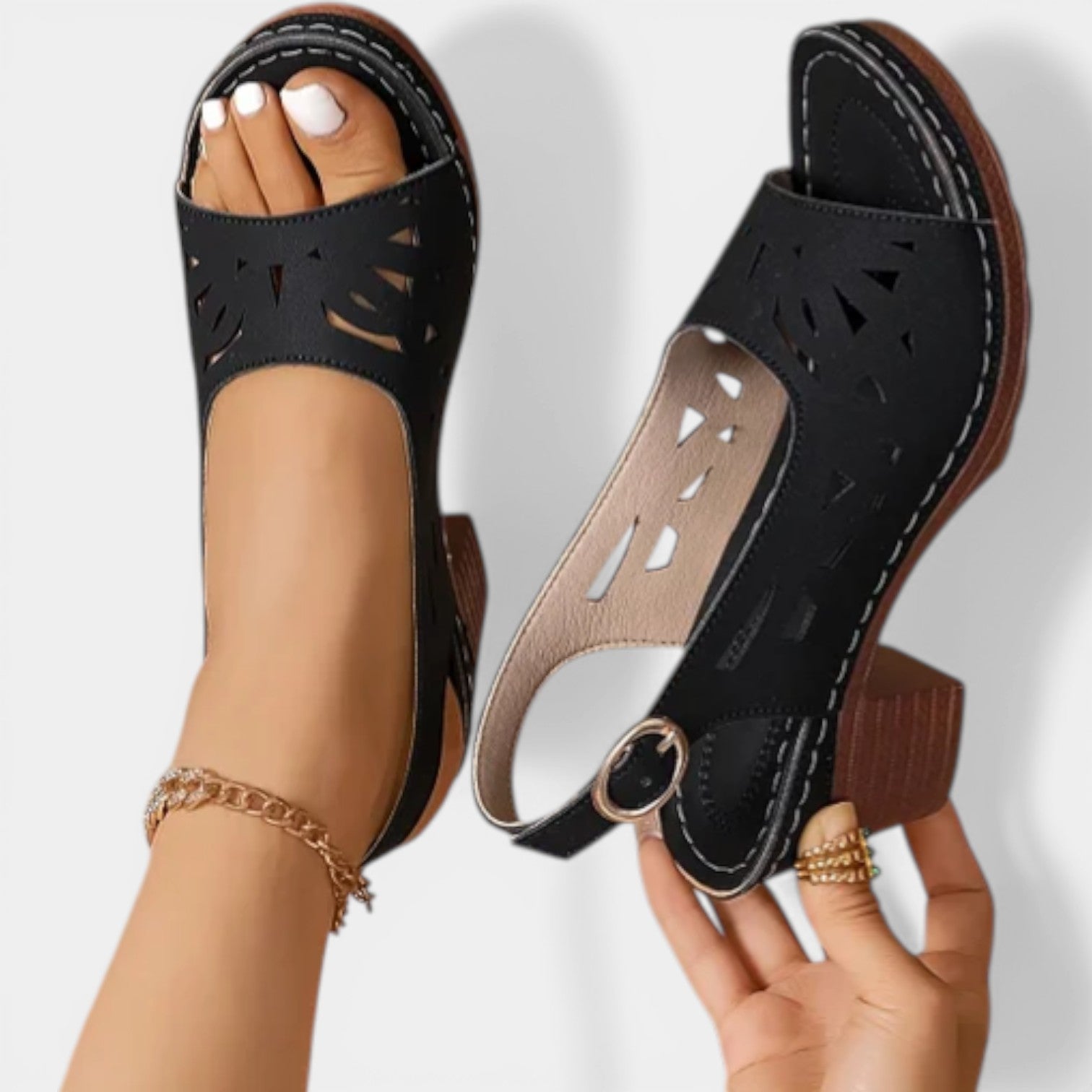 Dina | Orthopedic Spring Heel Sandals