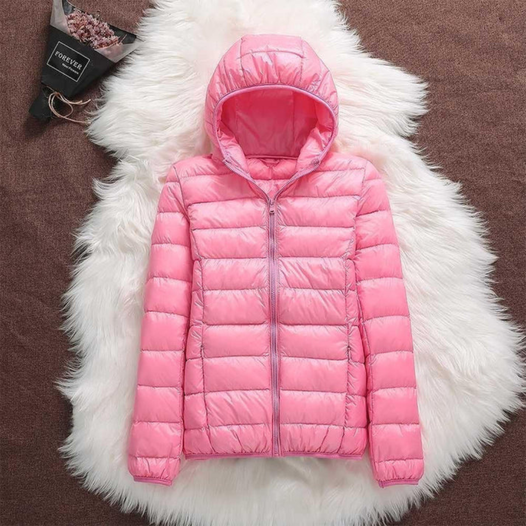Metta Transitional Padded Jacket | Pink