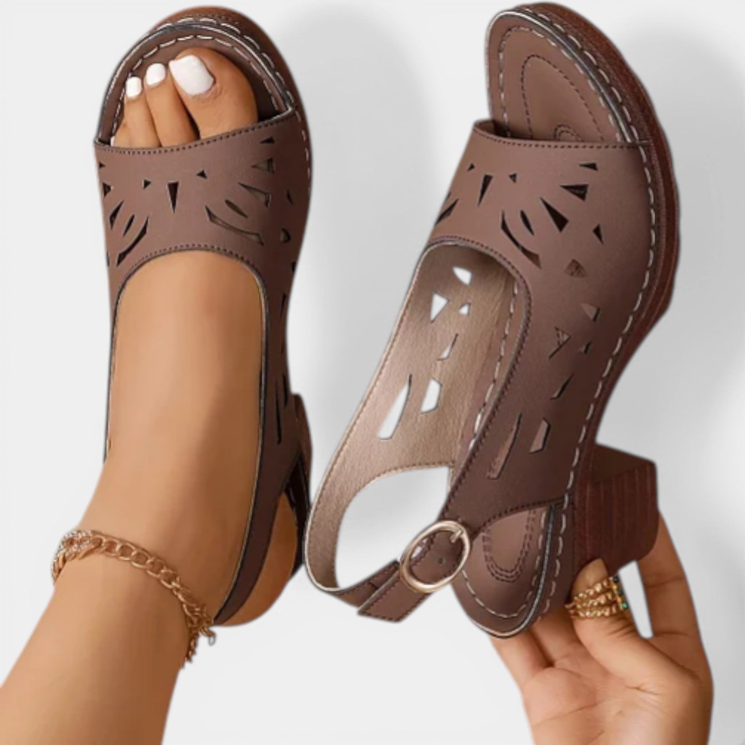 Dina | Orthopedic Spring Heel Sandals