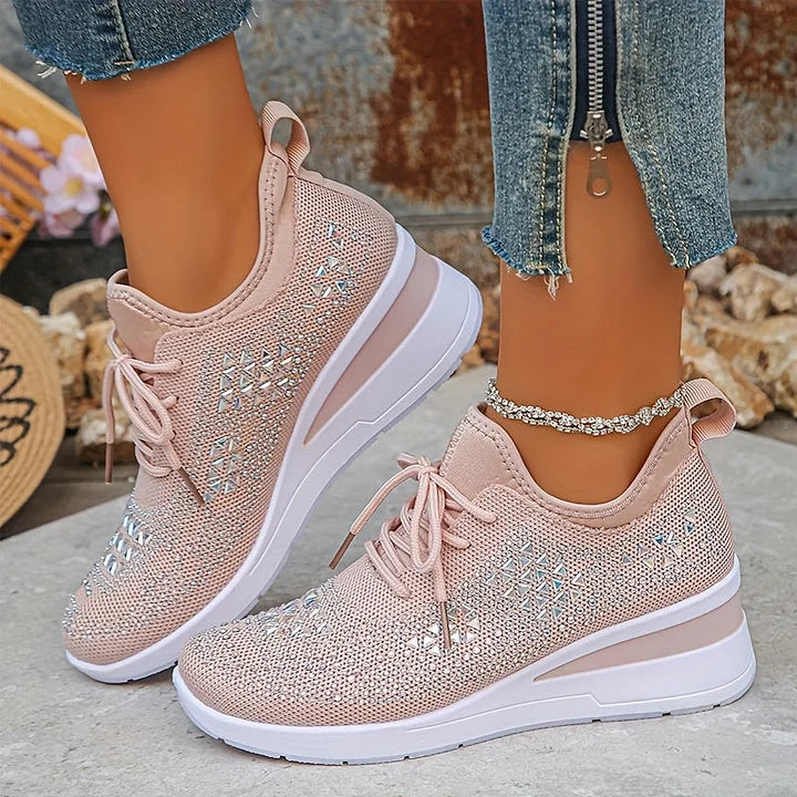 Kylie | Lightweight Lace Up Sneakers