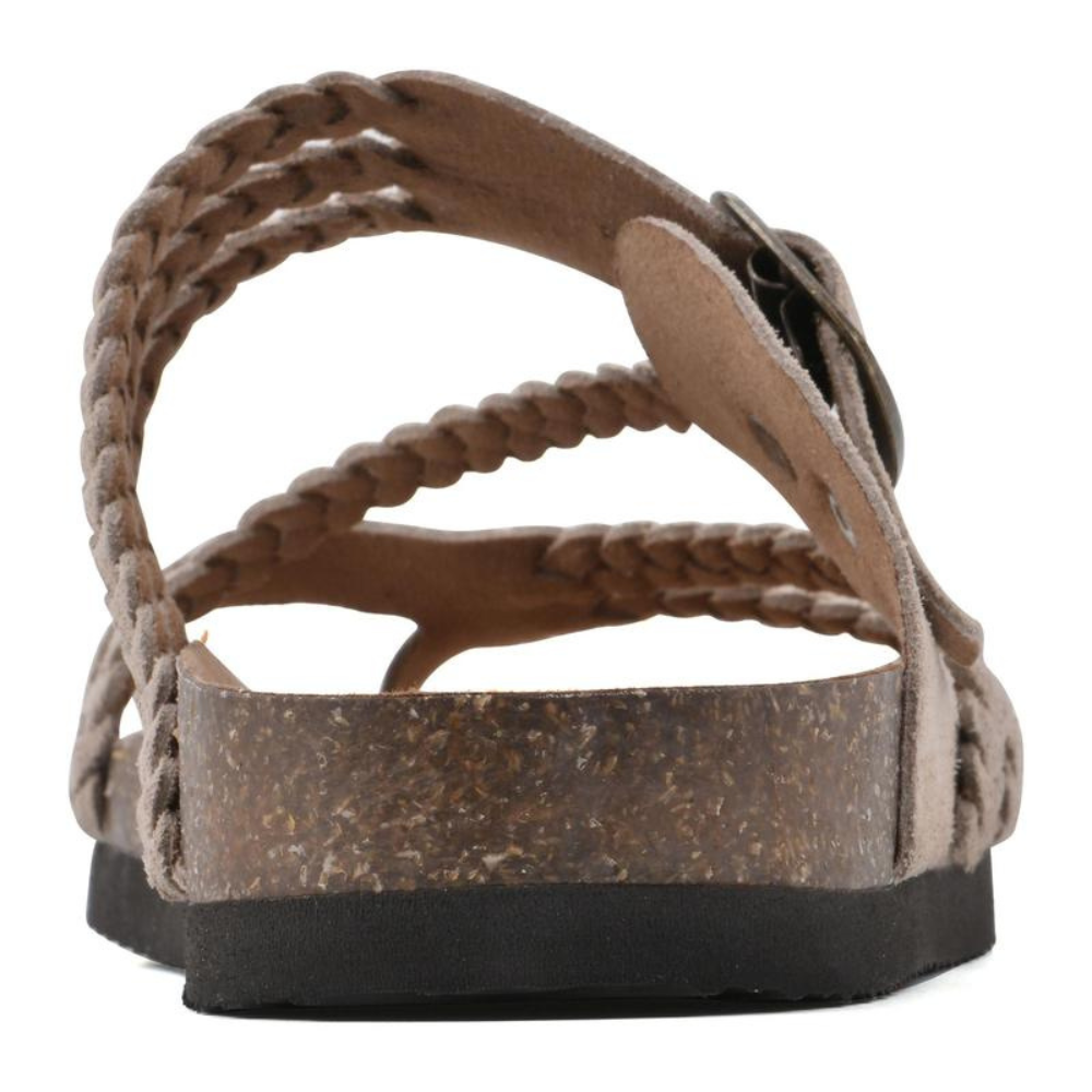 Hayleigh | Braided Cork Sandals