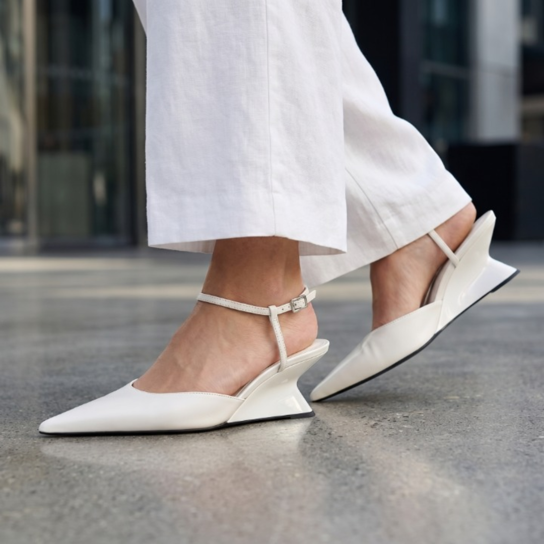 Olivia | Comfortable Slingback Heels