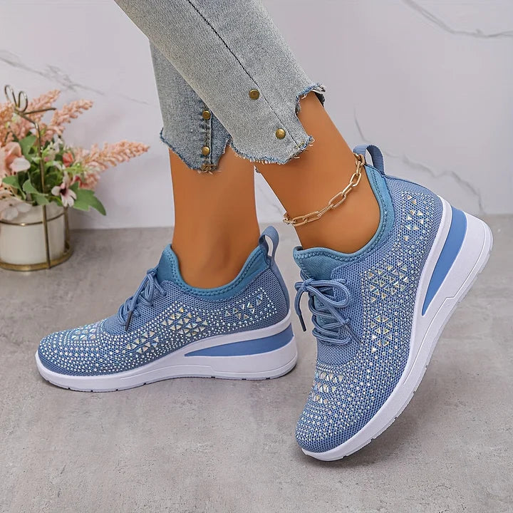 Kylie | Lightweight Lace Up Sneakers