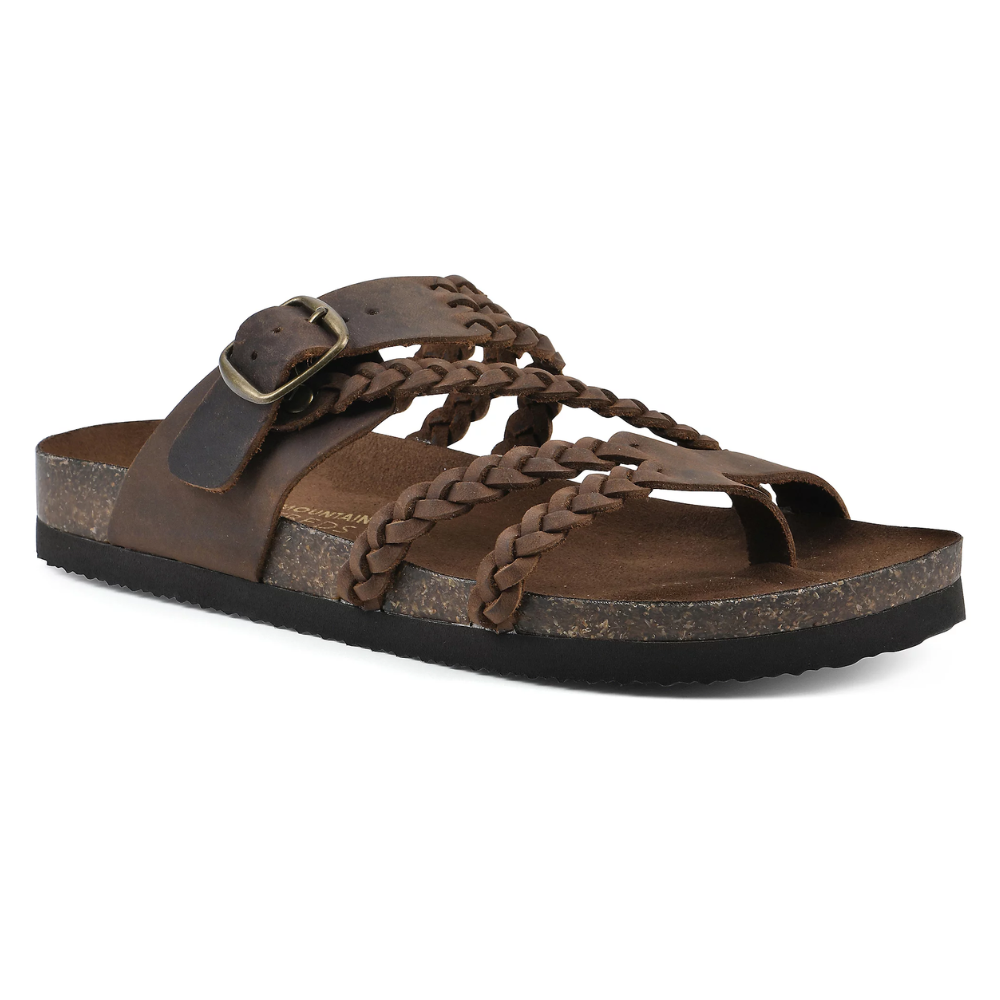 Hayleigh | Braided Cork Sandals