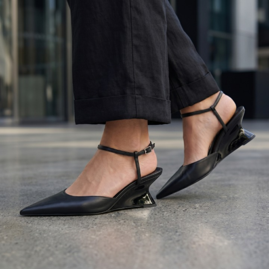 Olivia | Comfortable Slingback Heels