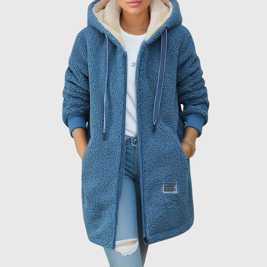 ELENA | Warm Fleece Jacket with Comfortable Fit and Casual Elegance