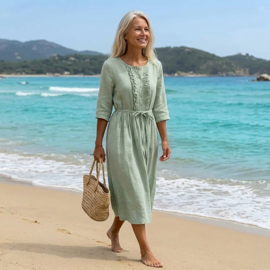 Nadège | Featherlight Maxi Dress-