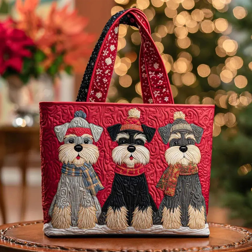 Artisan Bag - Trio of Schnauzers