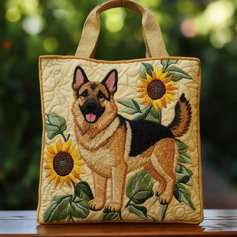 Artisanal Bag - German Shepherd Floral