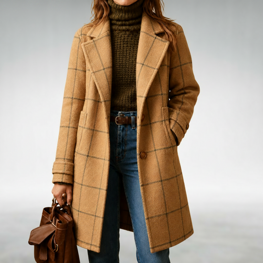 Lauren™ Classic Checkered Coat
