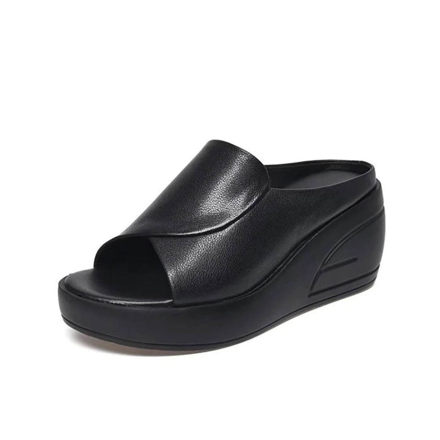Orthopedic Slip-on Wedge Sandals