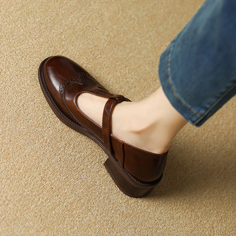 Vintage T-Bar Comfort Mary Jane Shoes