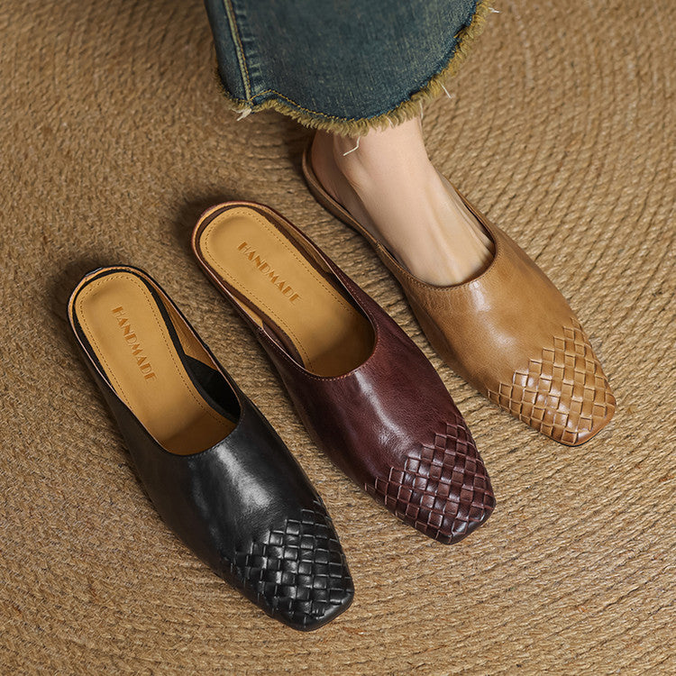 Liora Geniune Leather Mules