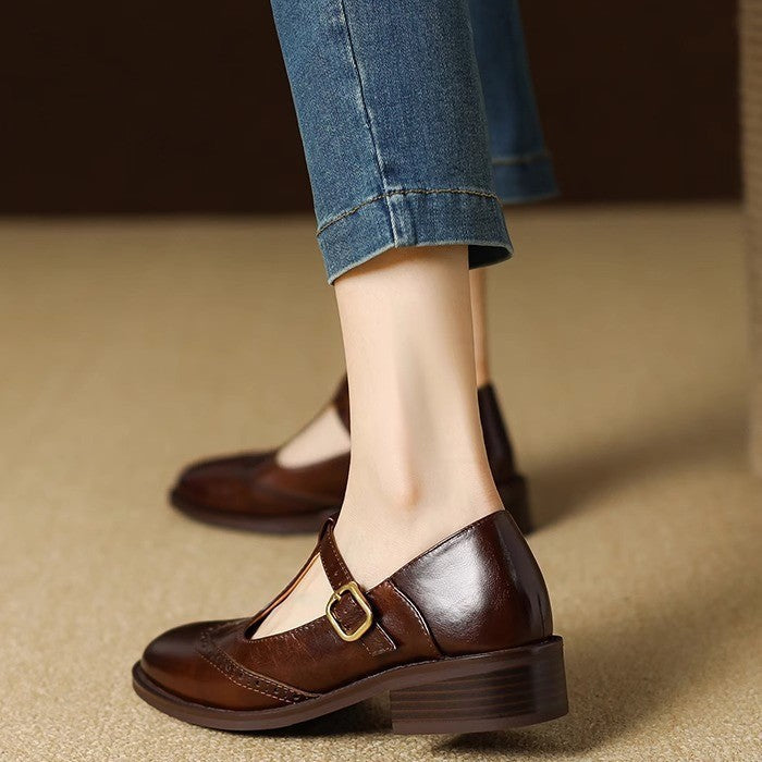 Vintage T-Bar Comfort Mary Jane Shoes