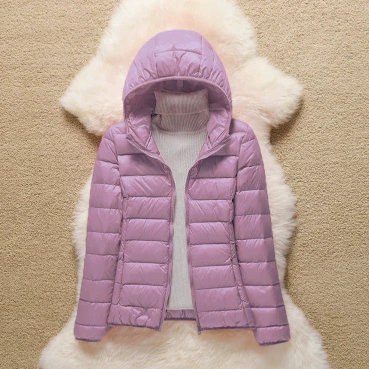 Metta Transitional Padded Jacket | Lilac