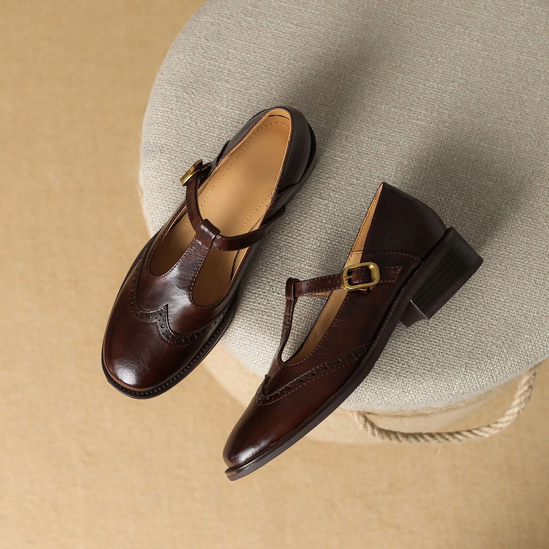 Vintage T-Bar Comfort Mary Jane Shoes