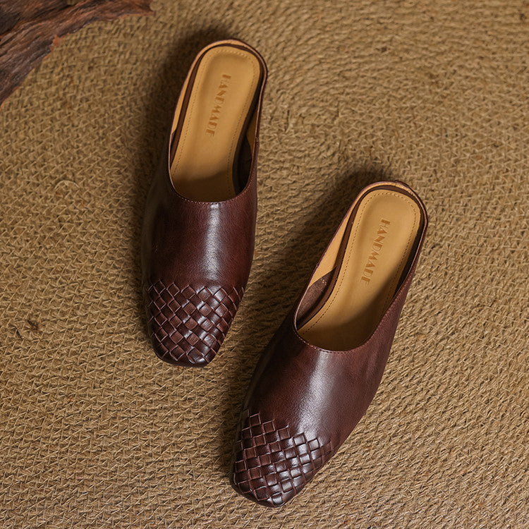 Liora Geniune Leather Mules
