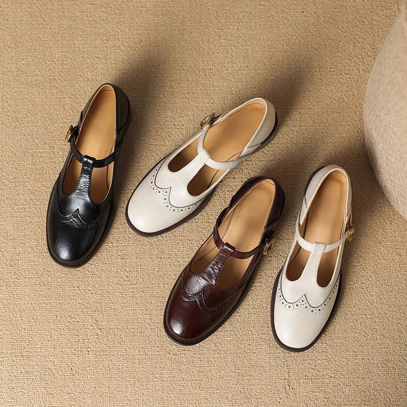 Vintage T-Bar Comfort Mary Jane Shoes