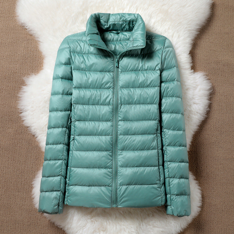 Ulla Transitional Padded Jacket | Mint Green