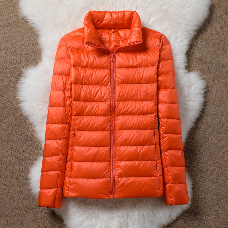 Ulla Transitional Padded Jacket | Orange