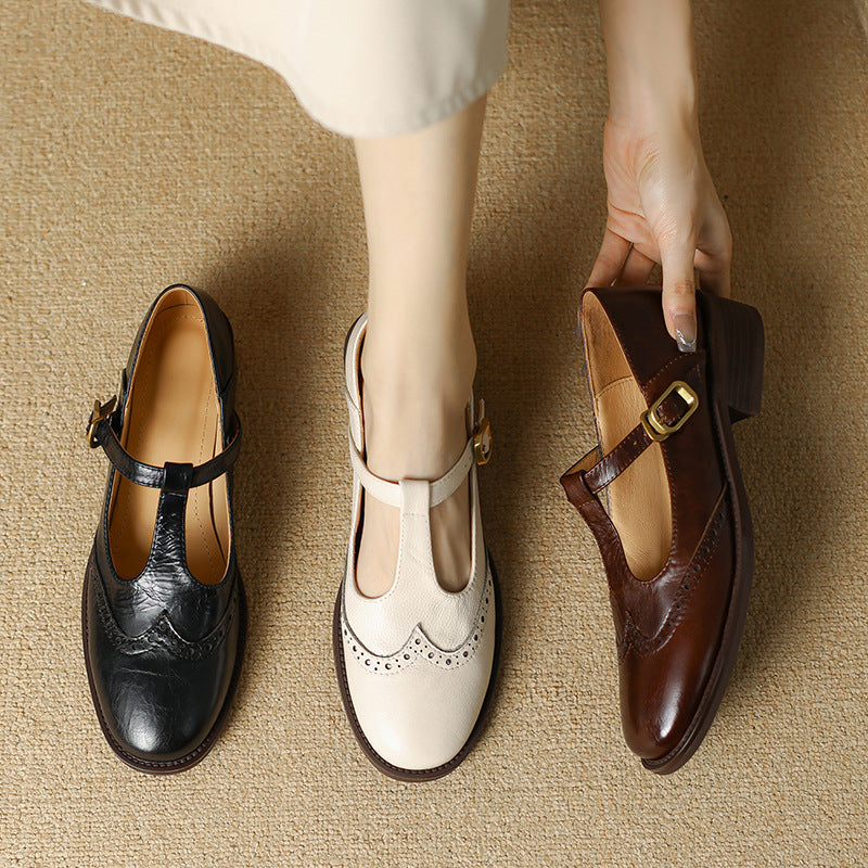 Vintage T-Bar Comfort Mary Jane Shoes
