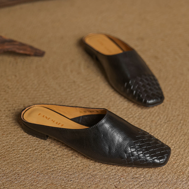 Liora Geniune Leather Mules