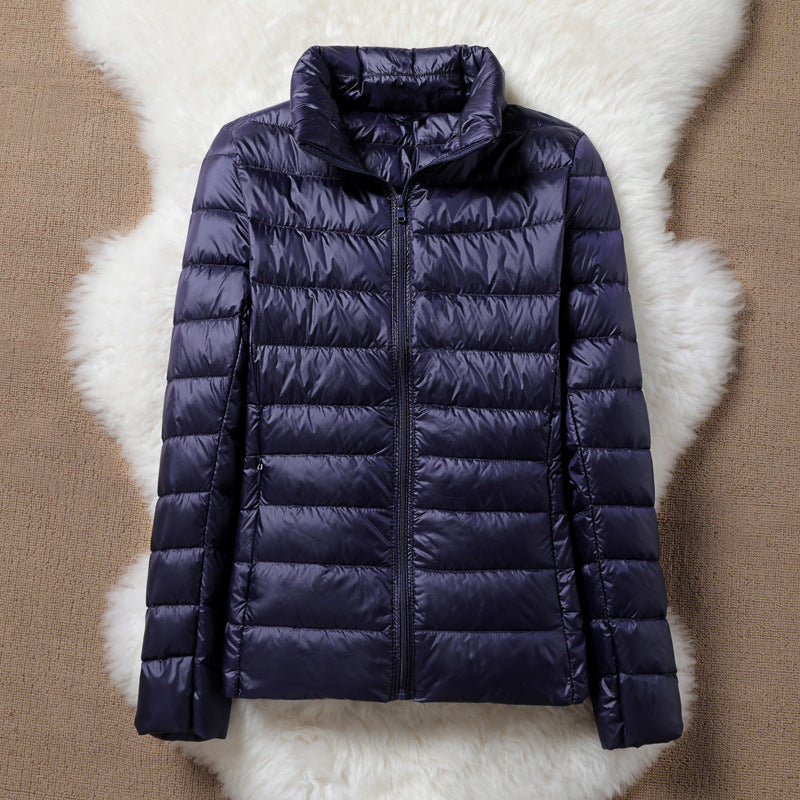 Ulla Transitional Padded Jacket | Navy Blue
