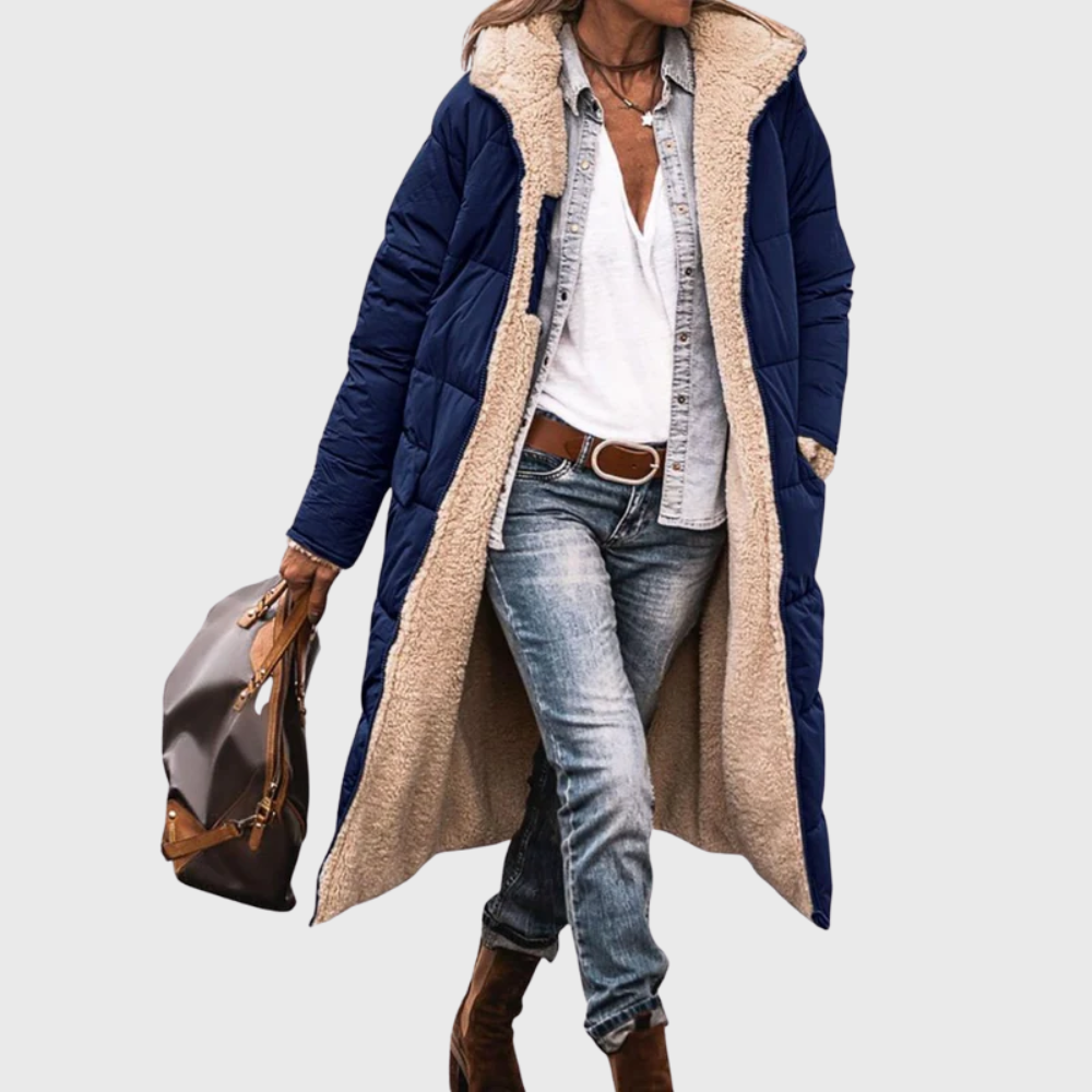 Farah™ | Reversible Wool-Lined Puffer Coat