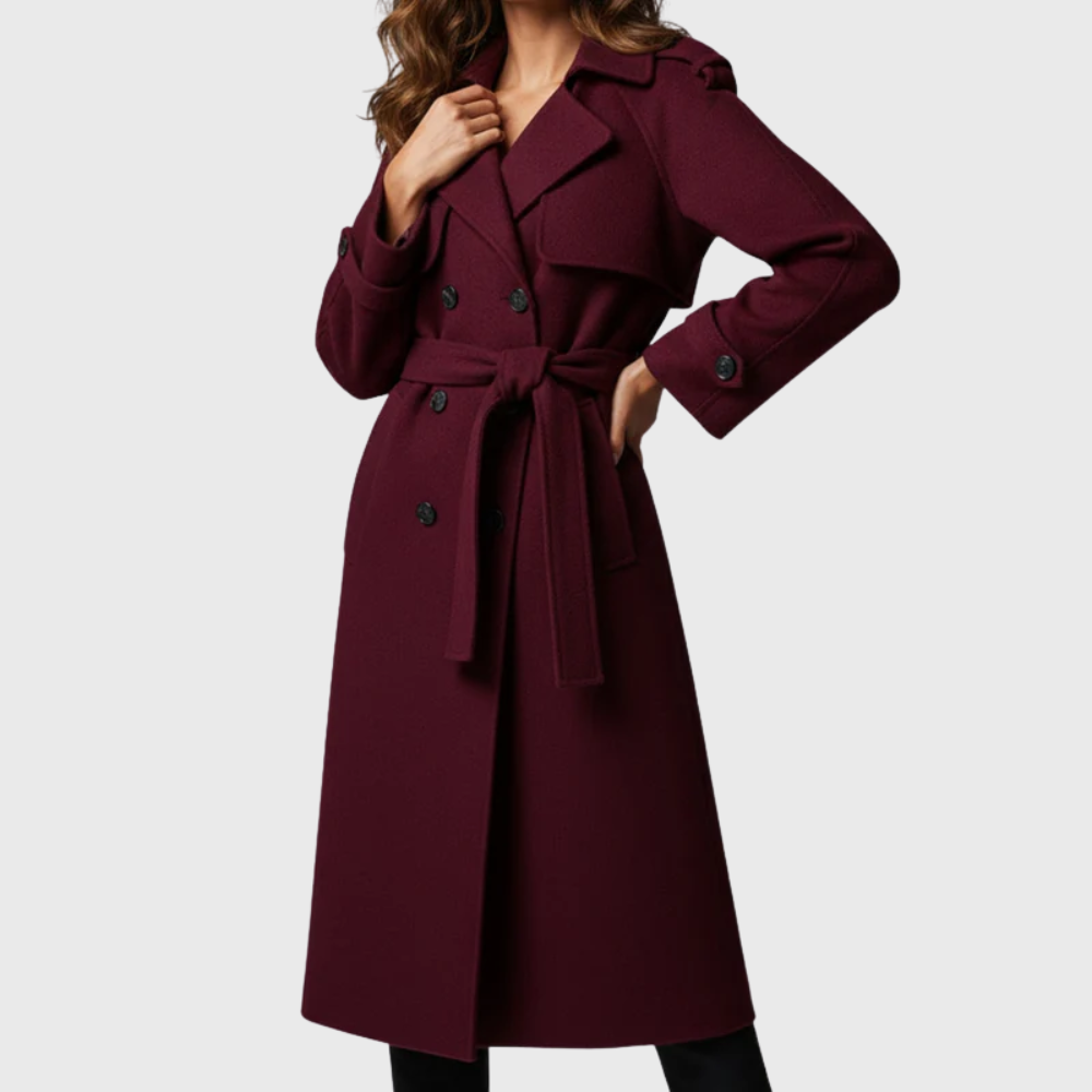 Rowena™ | Longline Wool Overcoat