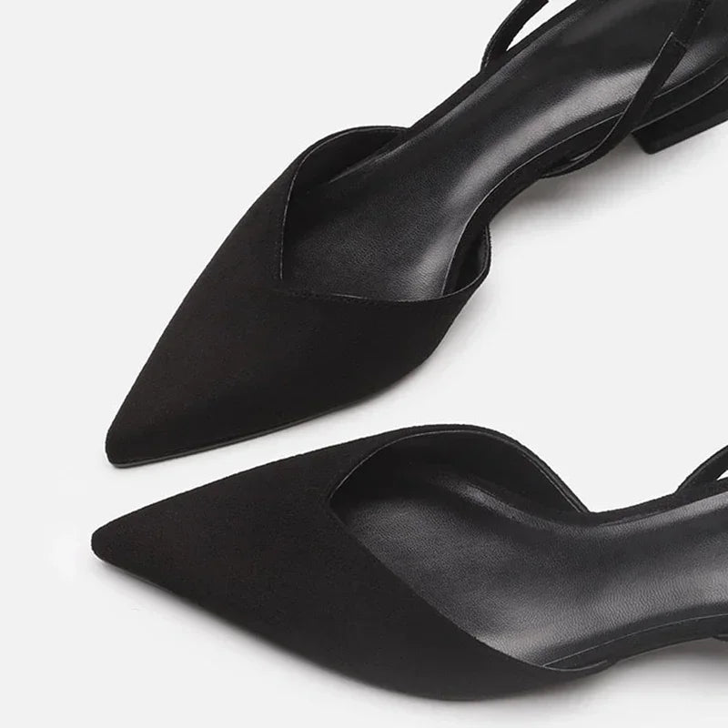 Grace | Low Heel Slingback Shoes
