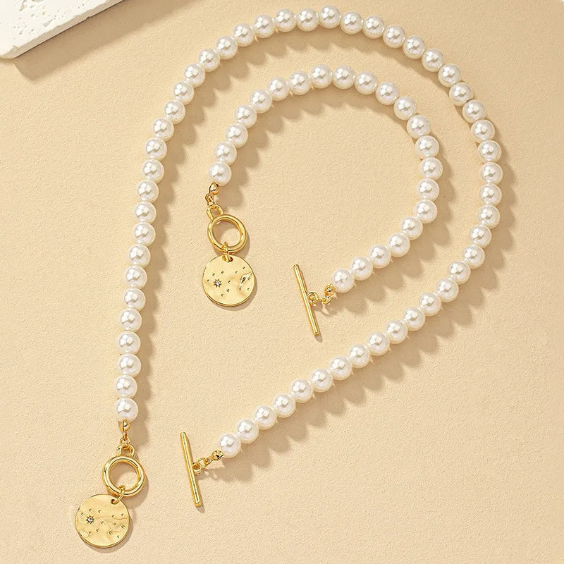 AURELIA PEARL NECKLACE SET
