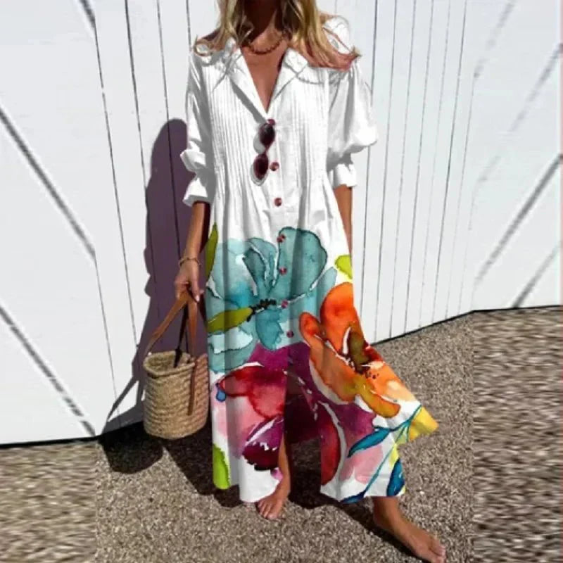 Soleil | Breezy Boho Maxi Dress-