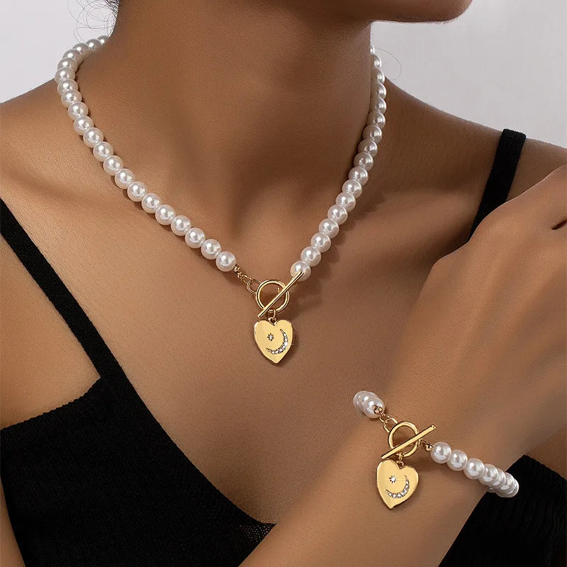 AURELIA PEARL NECKLACE SET