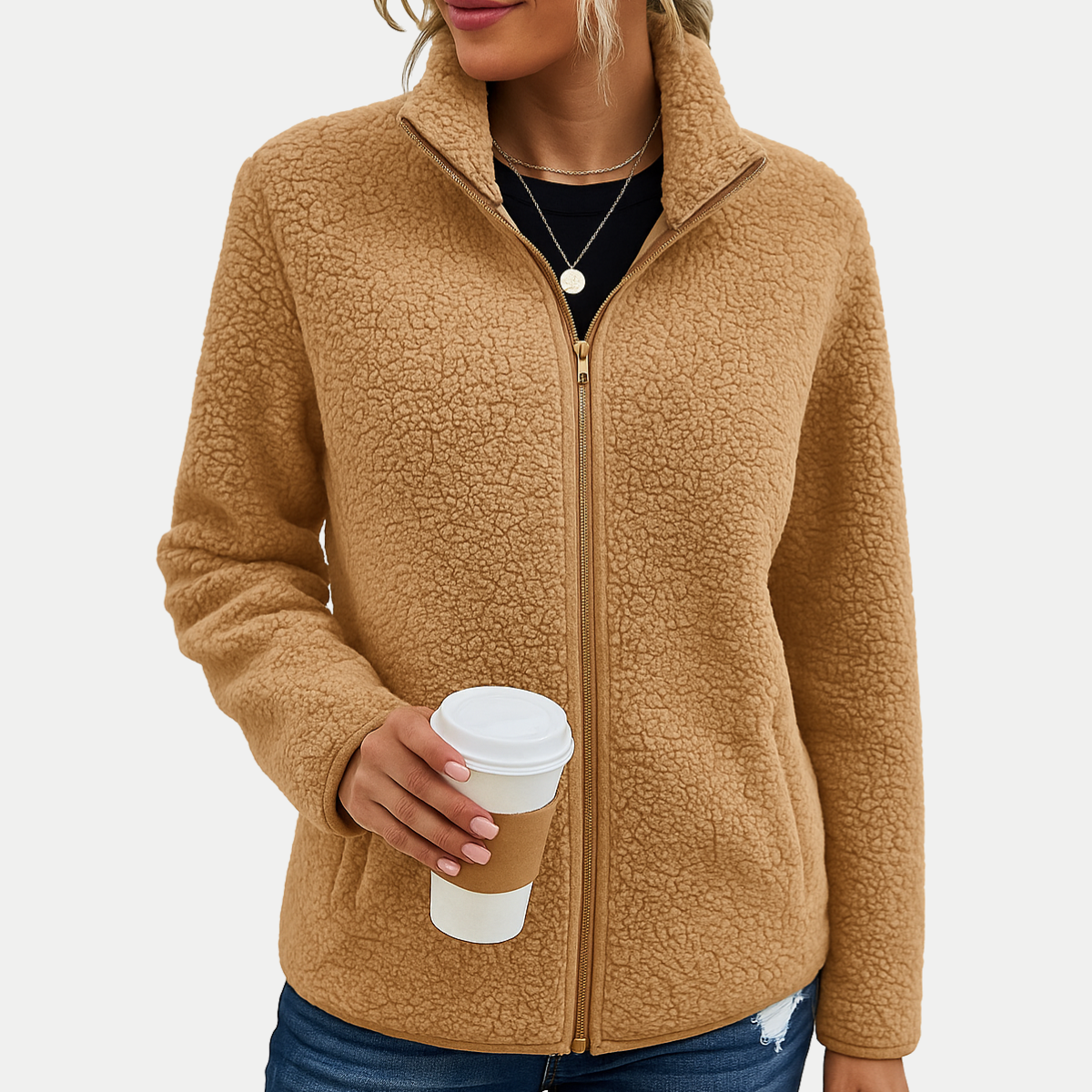 Marsha™ | Elegant Casual Fleece Jacket