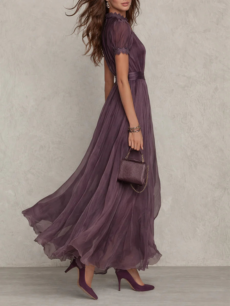 Petra | Lace Detail Maxi Dress