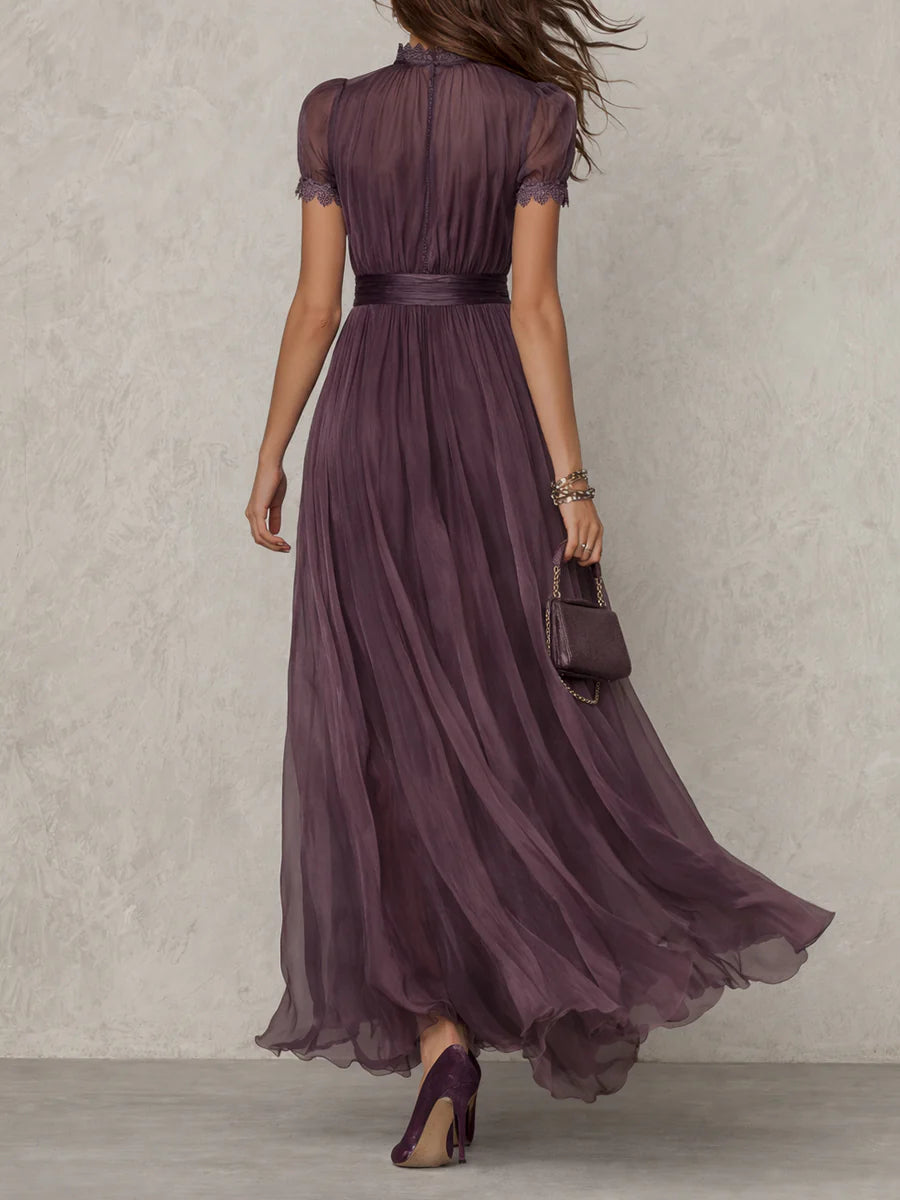 Petra | Lace Detail Maxi Dress