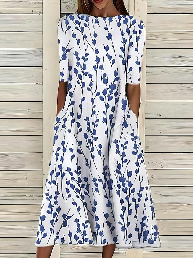 Caitriona | Coastal Bloom Maxi Dress-
